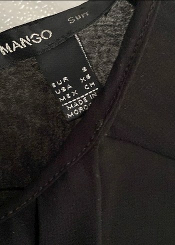 Kadın Siyah Uzun Pilili Bluz - Görsel 3