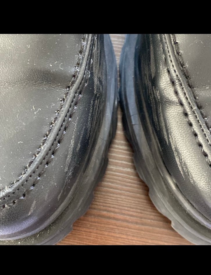 Kadın Siyah Deri Tokalı Loafer - Görsel 2