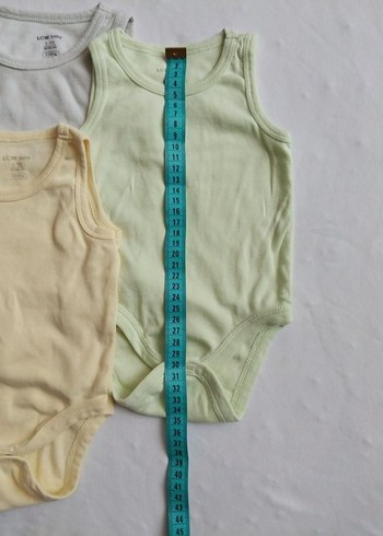 3'lü Pastel Renkli Bebek Atlet Body - Görsel 3