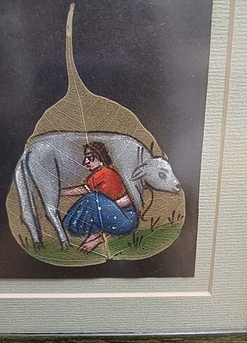 Diğer Natürel yaprak üzeri pastoral çalışma