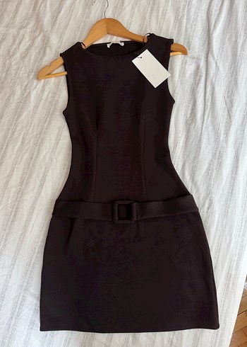 Zara Zara Kemerli kısa elbise