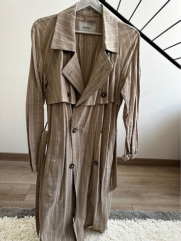 Stradivarius Bej Trençkot