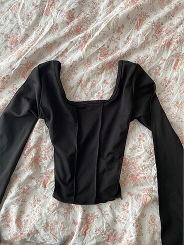 Siyah Body Top Crop