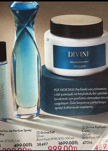 Divine Kadın Parfüm ve Vücut Kremi Seti - Görsel 3