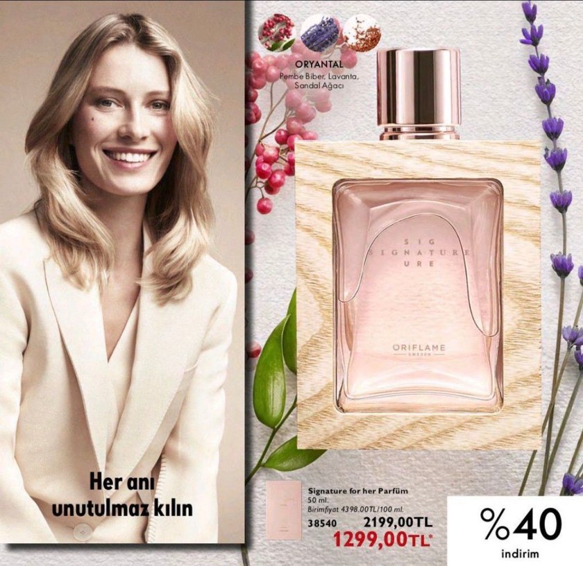 Oriflame Signature Parfüm Kadın - Görsel 2