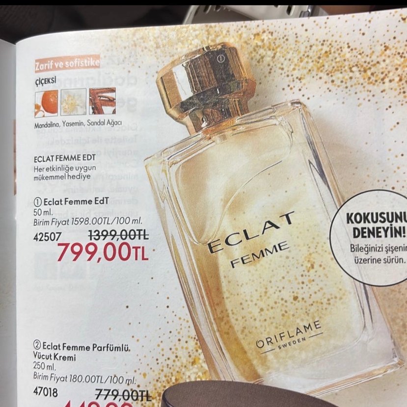 Oriflame Eclat Femme Kadın Parfümü 50ml - Görsel 2