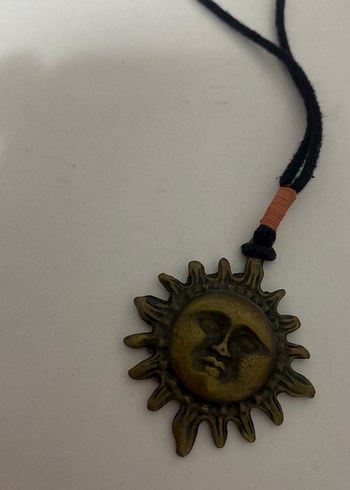 Bohem Güneş Figürlü Midi Kolye - Görsel 2