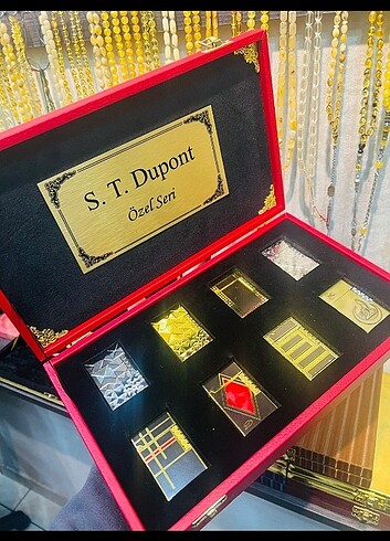 S.T DUPONT ÖZEL SERİ GAZLI ÇAKMAK