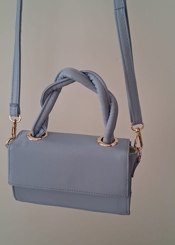 Koton Minimalist Pastel Mavi Mini Canta