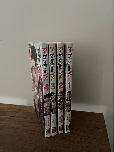 Ev erkeğinin yolu manga anime 1-2-3-4 set