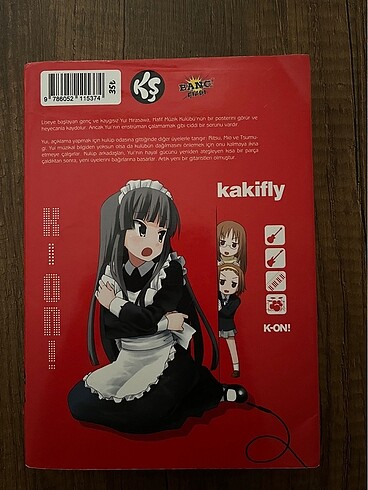 K-ON 1-2 cilt manga
