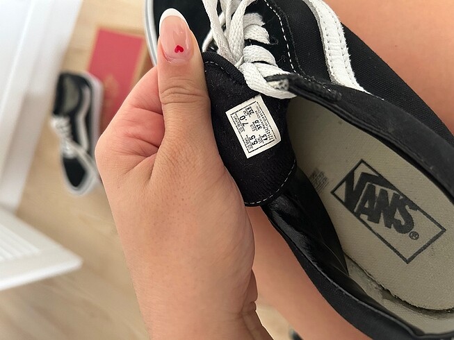 37,5 Beden Vans spor aykkabı