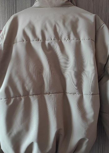 s Beden Bej Fermuarlı erkek Kışlık Mont