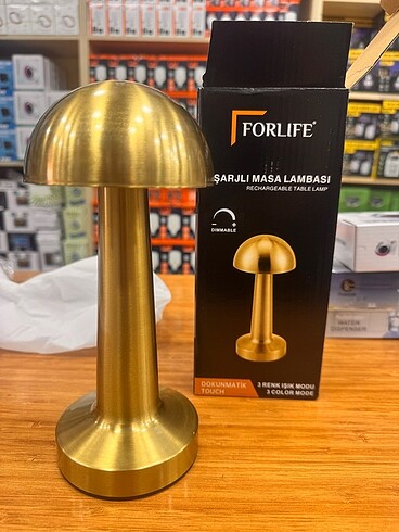 USB şarjlı mantar led lamba