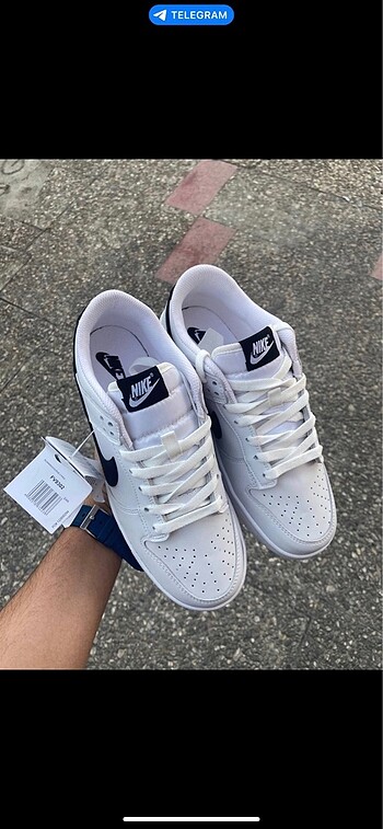 Nike Nike erkek ayakkabı dunk low white black