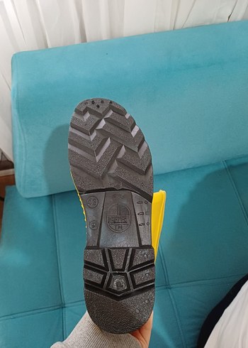 Sarı Erkek Diz Boyu şu geçirmez Botlar - Görsel 2
