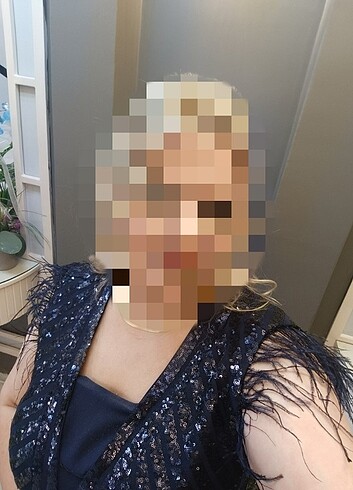 50 Beden lacivert Renk Bir defa giyildi