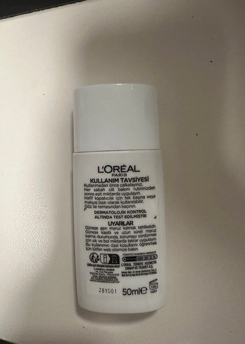 Loreal Paris L'Oréal Bright Reveal SPF 50 Güneş Koruyucu