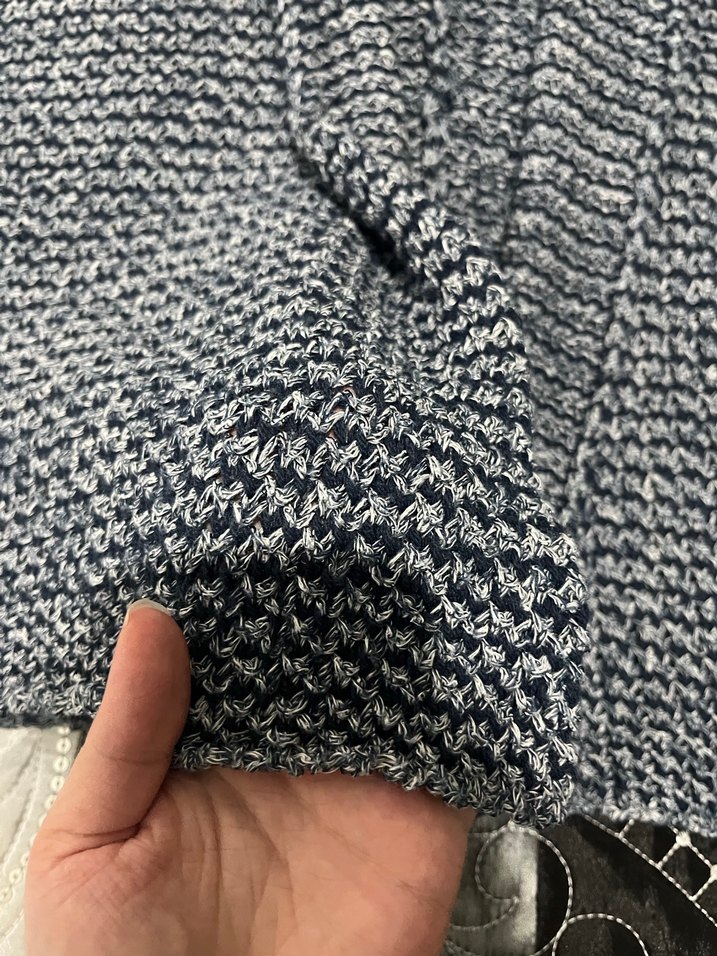 Gri Bohem Tarzı Kadın Triko Kazak - Görsel 2