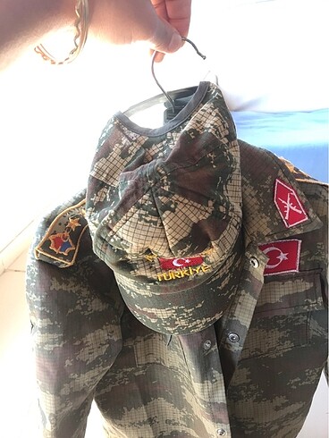 Çocuk asker üniforma - Görsel 8