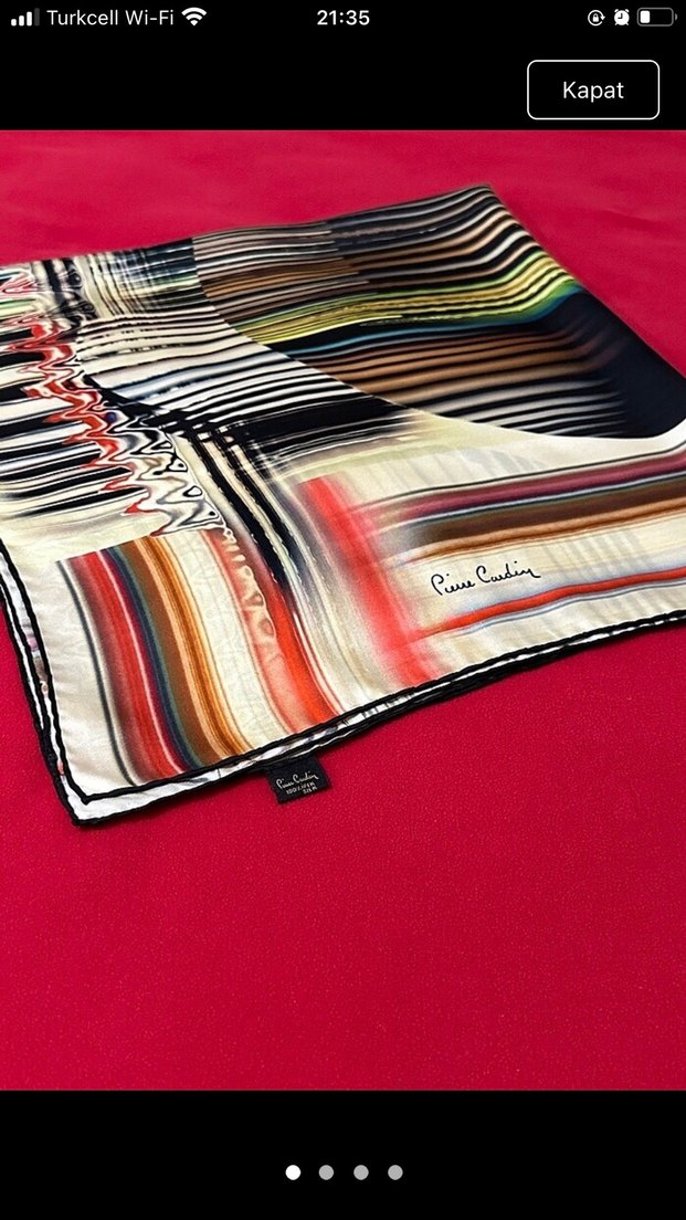 Piyere karkdin  marka bir eşarp cok hoş duruyor başta - Görsel 4