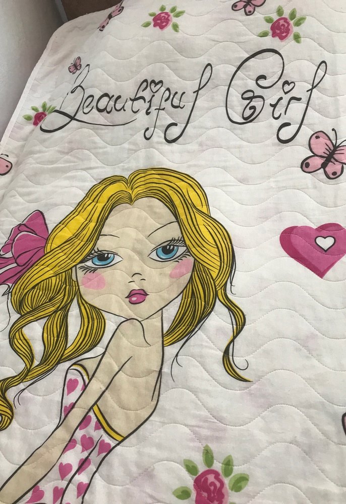 Renkli Baskılı Çocuk Çarşafı ve Yatak Örtüsü - Görsel 2