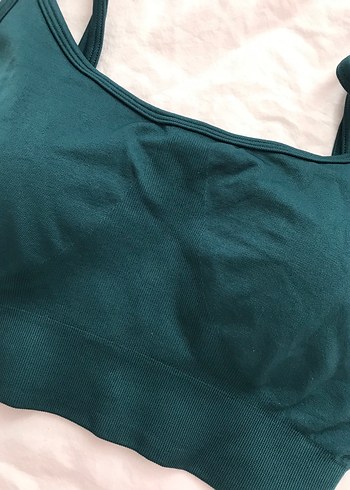 Koyu Yeşil Spor Sütyeni - Görsel 2
