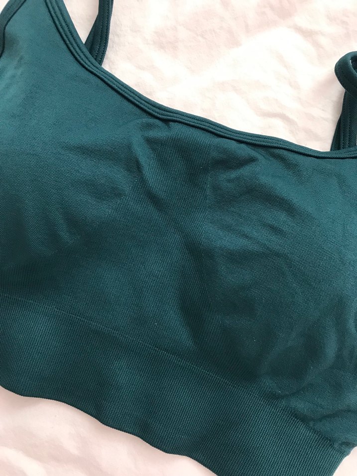 Koyu Yeşil Spor Sütyeni - Görsel 2
