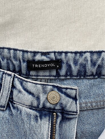 34 Beden mavi Renk Trendyolmilla Jean
