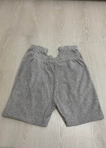 Ambar Gri Kadın Pamuklu Eşofman Altı - Görsel 3