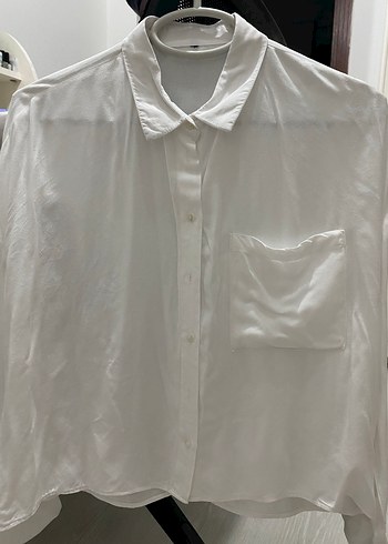Addax Beyaz Basic Gömlek - Görsel 3