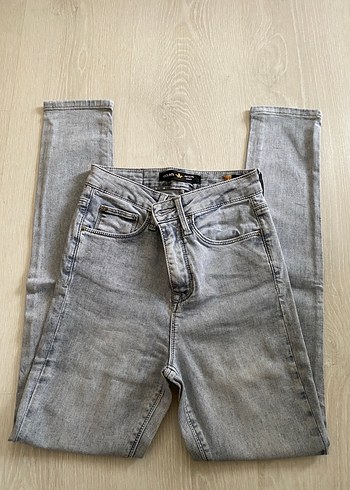 Colins Gri Denim Jean - Görsel 2