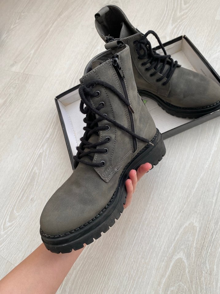 Flo Art Bella Gri-Haki Bot - Görsel 3