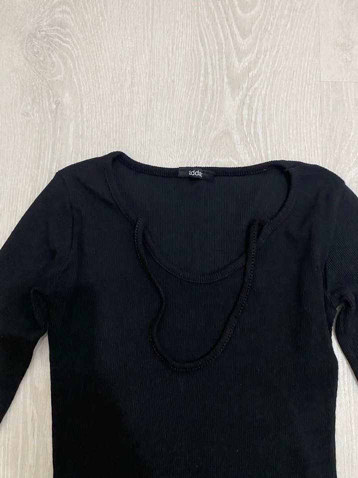 Addax Önü Çapraz Basic Bluz - Görsel 2