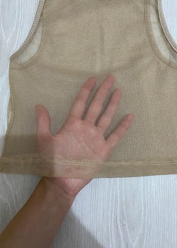 Trendyolmilla Arkası Tül Basic Bluz - Görsel 3