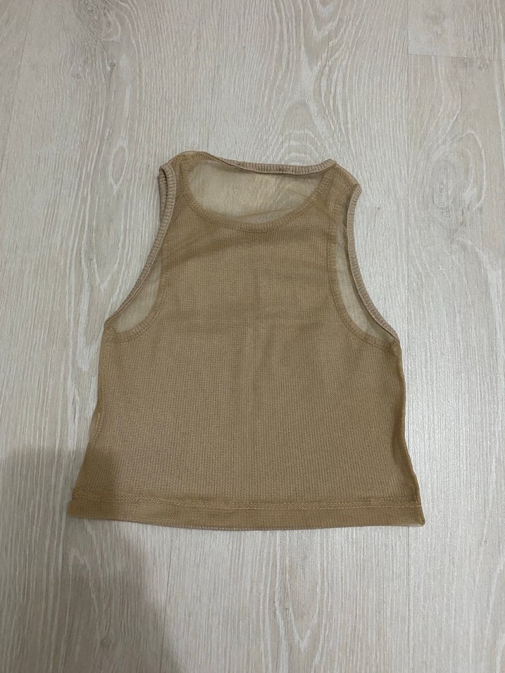 Trendyolmilla Arkası Tül Basic Bluz - Görsel 2