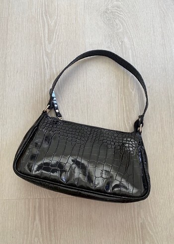 Addax Siyah Basic Kol Çantası - Görsel 2