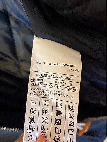 Benetton Erkek Çocuk 8-9 Yaş Palto - Görsel 6
