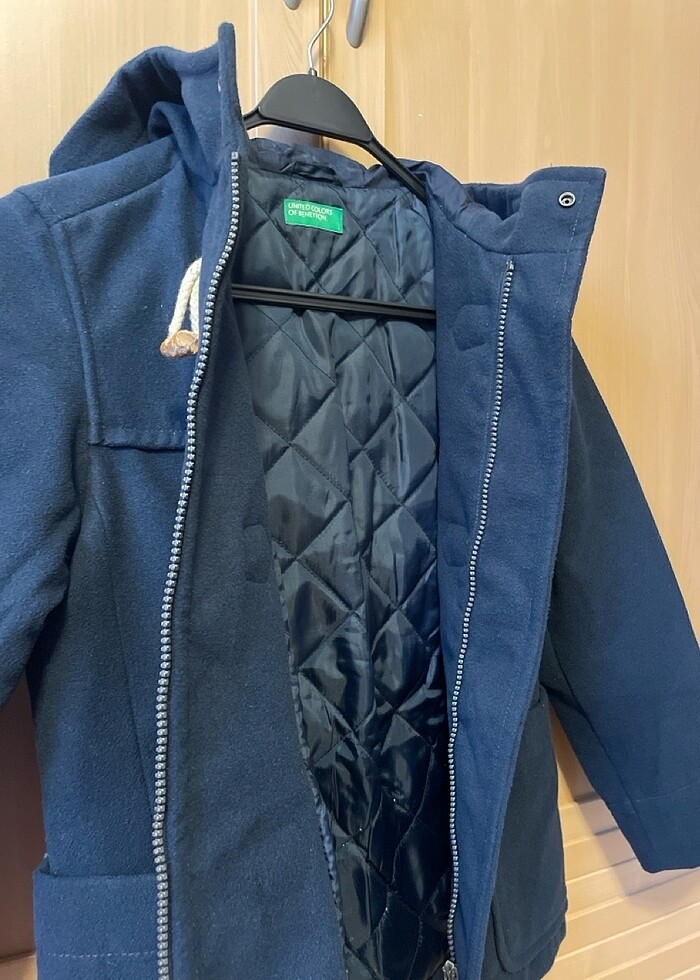 Benetton Erkek Çocuk 8-9 Yaş Palto - Görsel 5