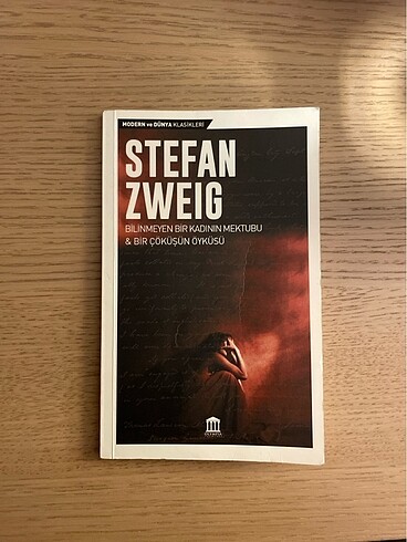 STEFAN ZWEIG BİLİNMEYEN BİR KADININ MEKTUBU & BİR ÇÖKÜŞÜN ÖYKÜSÜ