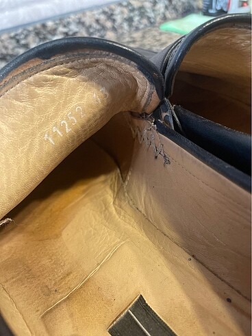 İNCİ HAKİKİ DERİ LACİVERT - Görsel 19