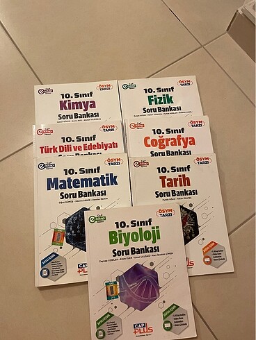 10.SINIF TÜM DERSLER SORU BANKASI ÇAP YAYINLARI
