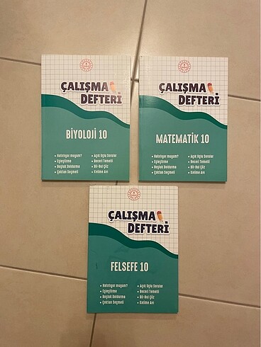 Milli Eğitim Bakanlığı 10. Sınıf Çalışma Defteri