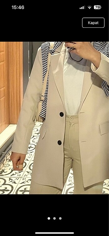 Blazer ceket