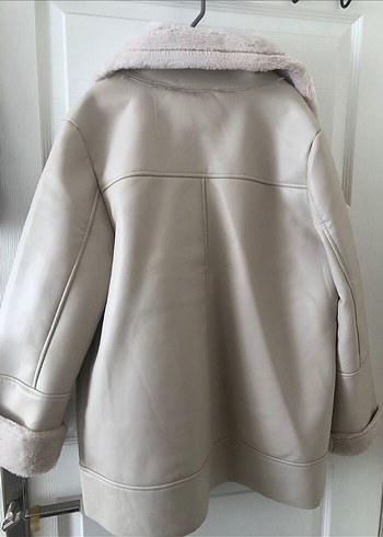 Suni Kürklü ceket defacto - Görsel 3