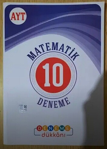 Başat Yayınları Deneme Dükkanı 10'lu AYT Matematik Denemesi