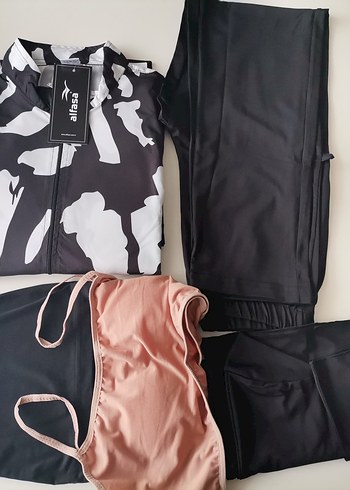 CROP GÖRÜNÜMLÜ TESETTÜR MAYO - Görsel 6