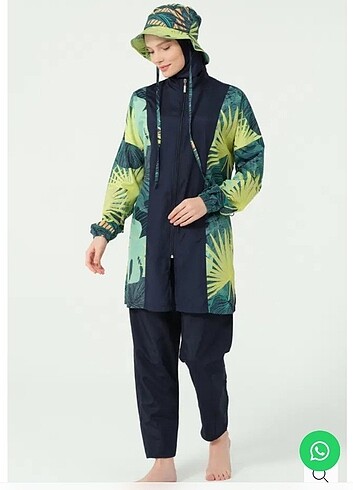 ŞAPKALI TESETTÜR MAYO - Görsel 2