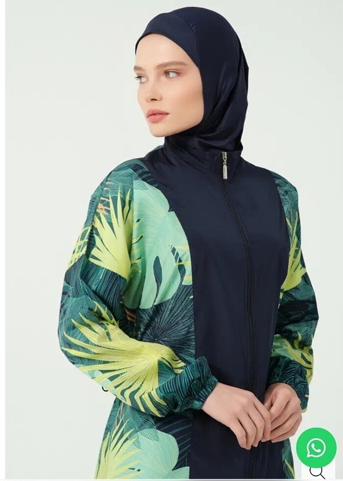 ŞAPKALI TESETTÜR MAYO - Görsel 4