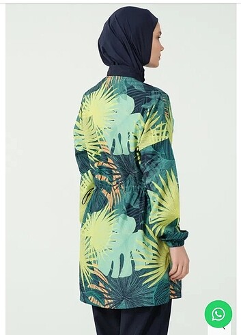 ŞAPKALI TESETTÜR MAYO - Görsel 5